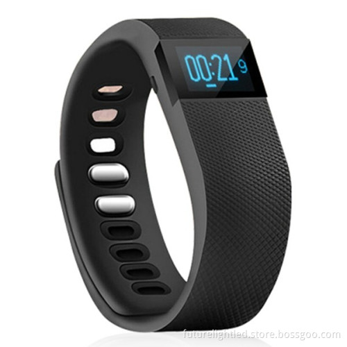 Cool bluetooth smart silicone wristband pedometer sleep monitor bracelet
